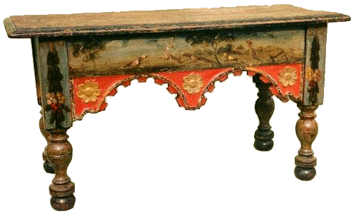 Beddebankje Jachttafereel, part. verz.